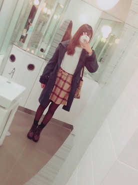 emonさん（レディース・160cm）の冬コーディネート