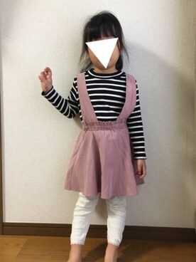 hinaさん(キッズ・100cm)の秋コーディネート