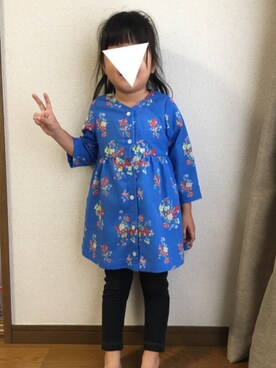 hinaさん（キッズ・90cm）の秋コーディネート