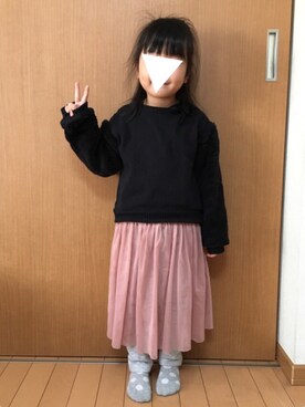 hinaさん(キッズ・100cm)の冬コーディネート