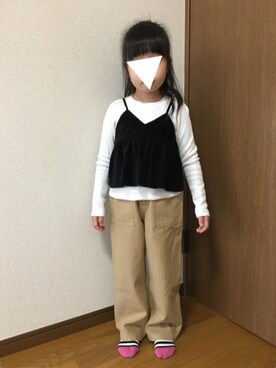 hinaさん（キッズ・110cm）の冬コーディネート