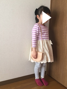 hinaさん（キッズ・100cm）の春コーディネート