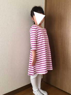 hinaさん（キッズ・110cm）の春コーディネート