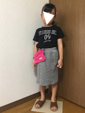 hinaさん（キッズ・100cm）の夏コーディネート
