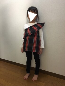 hinaさん（キッズ・100cm）の秋コーディネート