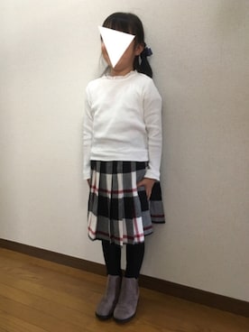 hinaさん（キッズ・110cm）の秋コーディネート