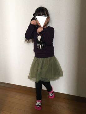 hinaさん（キッズ・110cm）の冬コーディネート