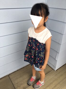 hinaさん（キッズ・110cm）の夏コーディネート