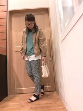 愛さん（レディース・164cm）の春コーディネート