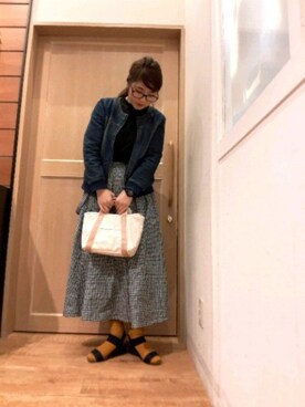 愛さん（レディース・164cm）の春コーディネート