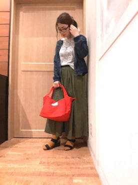 「平成最後のWEARISTAセンバツ」｜「アイテム（ブルゾン）」を使った、Maaaaachanさん（レディース・164cm）の春コーディネート