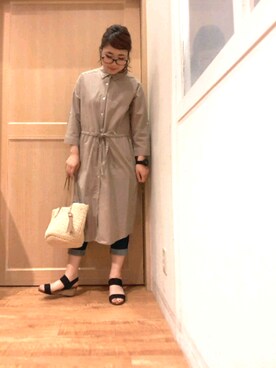 愛さん（レディース・164cm）の春コーディネート