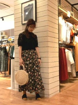 愛さん（レディース・164cm）の夏コーディネート