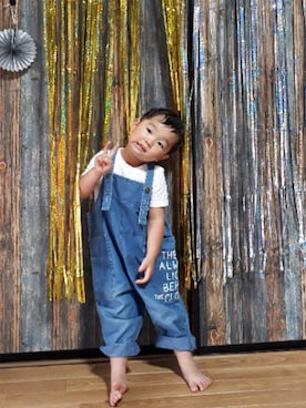 「kids」｜「アイテム（その他）」を使った、Maaaaachanさん（キッズ・90cm）の秋コーディネート