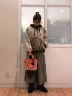 愛さん（レディース・164cm）の冬コーディネート