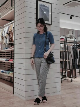 愛さん（レディース・164cm）の夏コーディネート