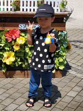 愛さん（キッズ・100cm）の夏コーディネート