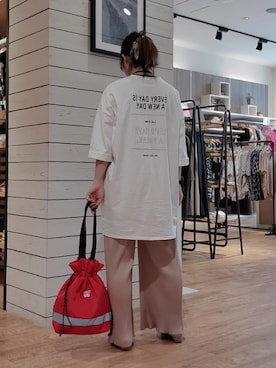 愛さん（レディース・164cm）の夏コーディネート