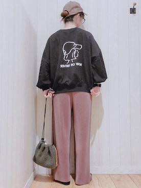 愛さん（レディース・164cm）の秋コーディネート