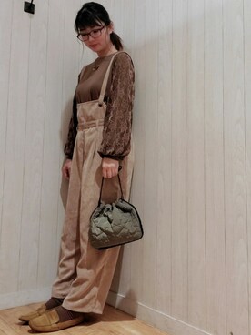 愛さん（レディース・164cm）の秋コーディネート