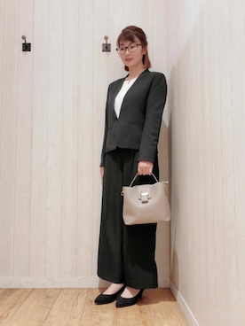 愛さん（レディース・164cm）の秋コーディネート