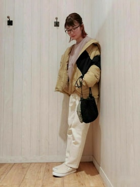 愛さん（レディース・164cm）の冬コーディネート