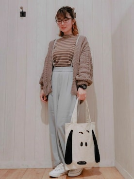 愛さん（レディース・164cm）の冬コーディネート