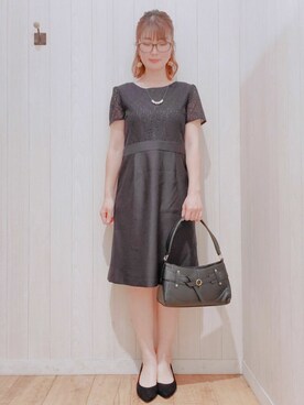愛さん(レディース・164cm)の冬コーディネート