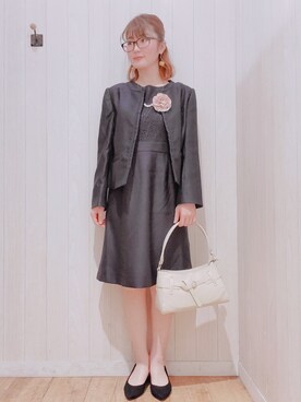愛さん(レディース・164cm)の冬コーディネート