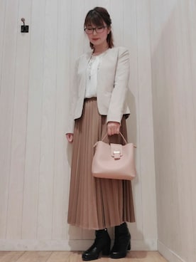 愛さん(レディース・164cm)の冬コーディネート