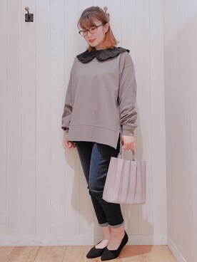 愛さん（レディース・164cm）の春コーディネート