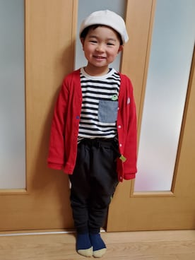 愛さん(キッズ・100cm)の春コーディネート