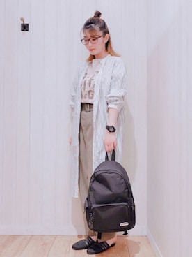 愛さん（レディース・164cm）の春コーディネート