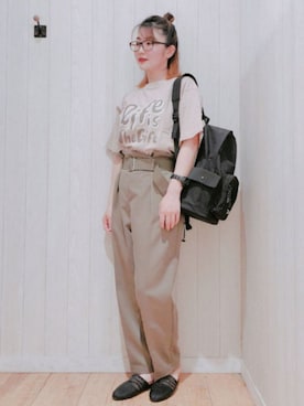 愛さん（レディース・164cm）の春コーディネート