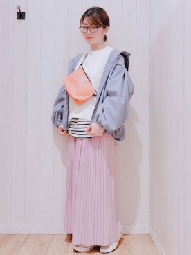 愛さん（レディース・164cm）の春コーディネート