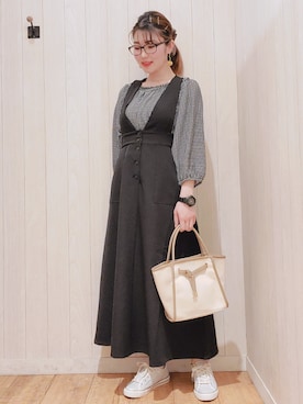 愛さん(レディース・164cm)の春コーディネート