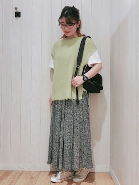 愛さん(レディース・164cm)の春コーディネート