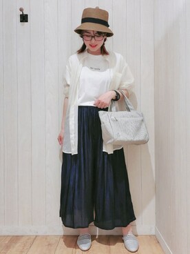 愛さん（レディース・164cm）の春コーディネート