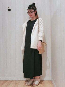 愛さん（レディース・164cm）の春コーディネート