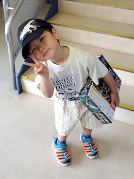 愛さん（キッズ・100cm）の春コーディネート