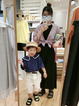 愛さん（レディース・164cm）の春コーディネート