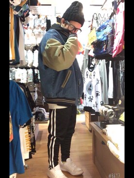 「sevens（セブンズ）のアイテム（ジャケット/アウター）」を使った、AYTさん（メンズ・162cm）の冬コーディネート