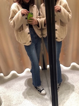 linaさん（レディース・165cm）の冬コーディネート