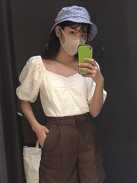 linaさん（レディース・165cm）の夏コーディネート