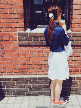 「Linetta（リネッタ）のアイテム」を使った、ayayaさん（レディース・149cm）の春コーディネート