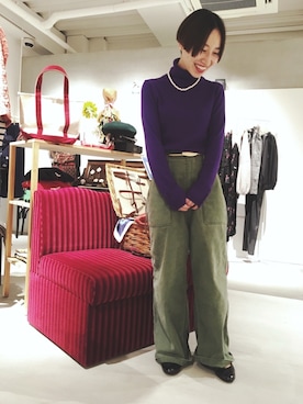 TSUNOさん（レディース・152cm）の秋コーディネート