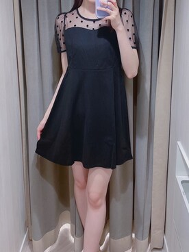 「titty＆Co. PETIT（ティティアンドコープティ）のアイテム」を使った、momo☁️さん（レディース・168cm）の夏コーディネート