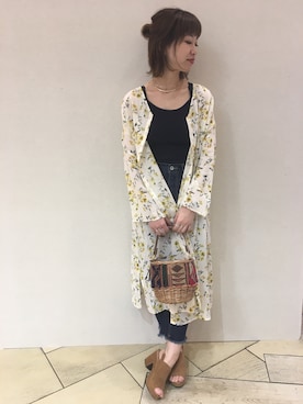 yukaさん（レディース・162cm）の春コーディネート