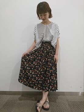 yukaさん（レディース・162cm）の夏コーディネート