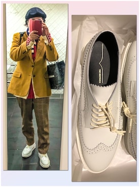 「THE ONITSUKA」｜m.suzuki さん（メンズ・172cm）の冬コーディネート